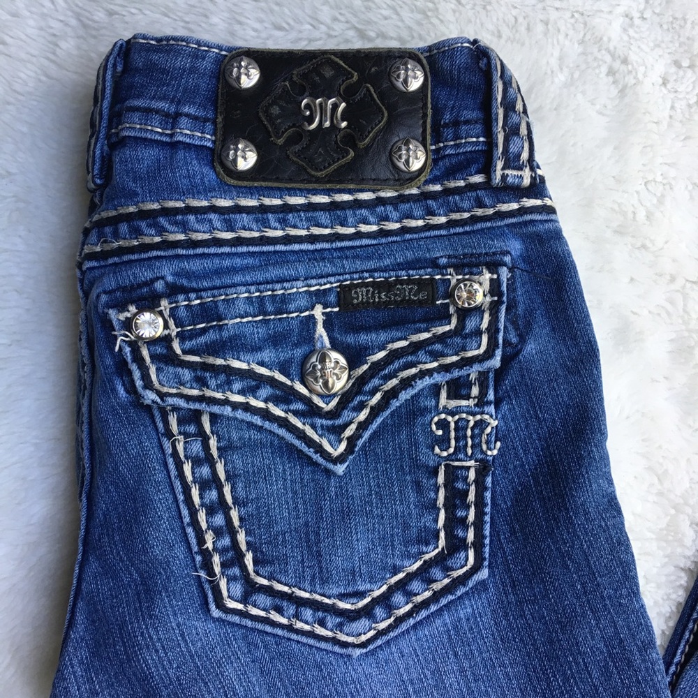 Miss Me Bootcut Jeans Size 25x30”